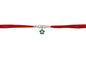 Original Silver Bhabhi(Lumba) Rakhi for Women | Designer Lumba Rakhi with Red Sacred Thread | Traditional Rakshabandhan Gift for Bhabhi & Sister-in-Law